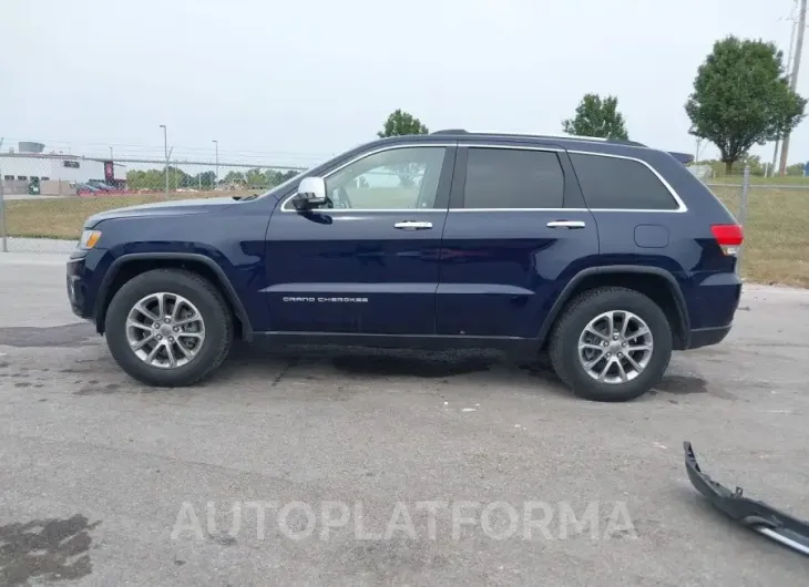 JEEP GRAND CHEROKEE 2015 vin 1C4RJEBG1FC184951 from auto auction Iaai