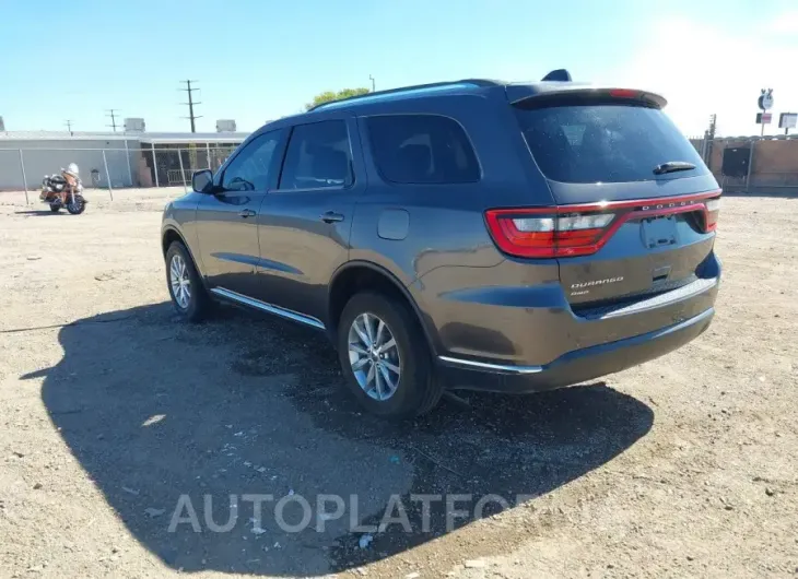 DODGE DURANGO 2017 vin 1C4RDJAG2HC691510 from auto auction Iaai