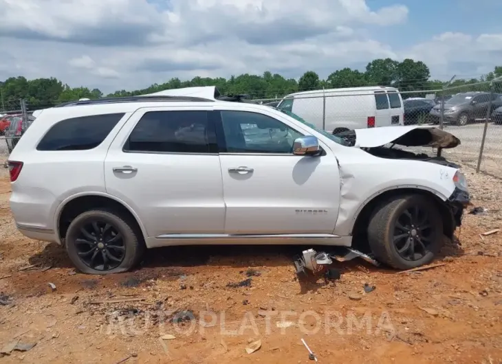 DODGE DURANGO 2016 vin 1C4RDJEG2GC341464 from auto auction Iaai