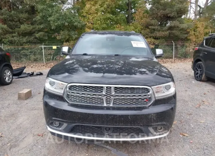 DODGE DURANGO 2015 vin 1C4RDJEG6FC917636 from auto auction Iaai