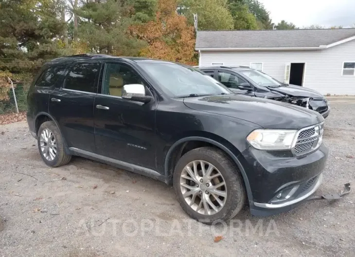 DODGE DURANGO 2015 vin 1C4RDJEG6FC917636 from auto auction Iaai