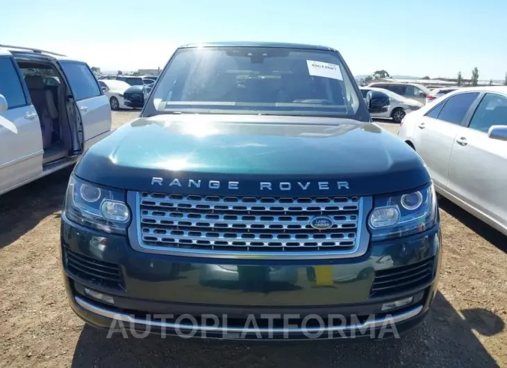 LAND ROVER RANGE ROVER 2017 vin SALGS2FK9HA322325 from auto auction Iaai