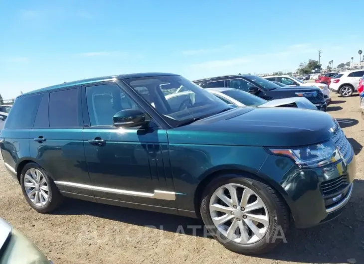 LAND ROVER RANGE ROVER 2017 vin SALGS2FK9HA322325 from auto auction Iaai