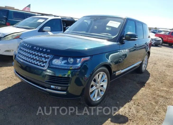 LAND ROVER RANGE ROVER 2017 vin SALGS2FK9HA322325 from auto auction Iaai