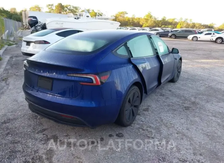 TESLA MODEL 3 2024 vin 5YJ3E1EA2RF755459 from auto auction Iaai