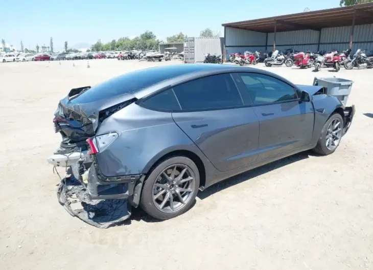 TESLA MODEL 3 2022 vin 5YJ3E1EB9NF184247 from auto auction Iaai