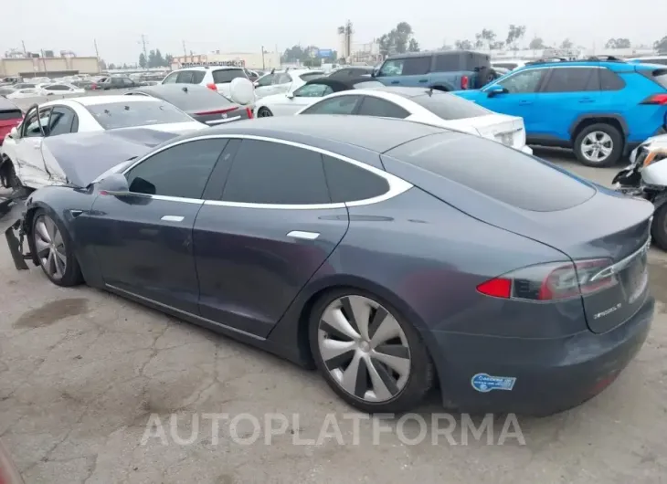 TESLA MODEL S 2021 vin 5YJSA1E27MF426300 from auto auction Iaai