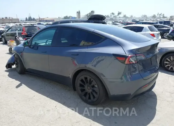 TESLA MODEL Y 2021 vin 5YJYGAEE6MF293287 from auto auction Iaai