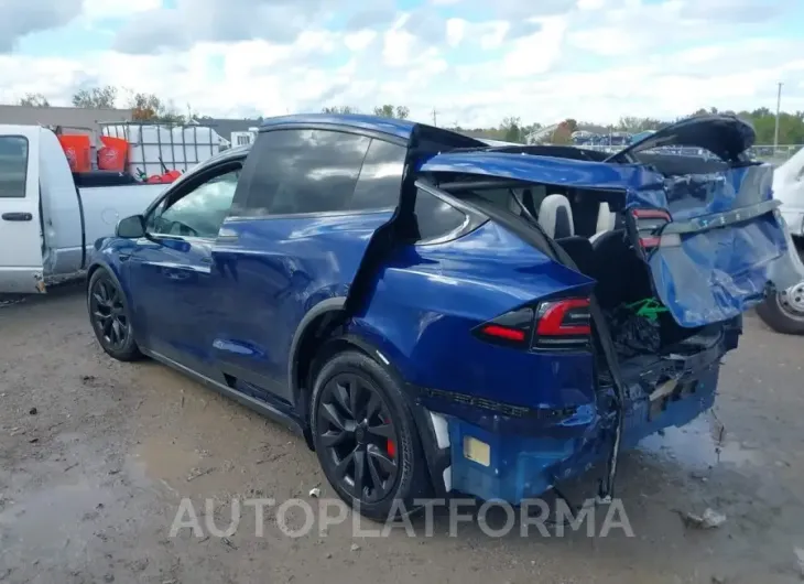 TESLA MODEL X 2023 vin 7SAXCBE61PF418340 from auto auction Iaai