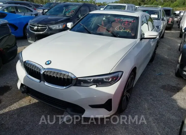 BMW 330I 2022 vin 3MW5R1J05N8C76460 from auto auction Iaai