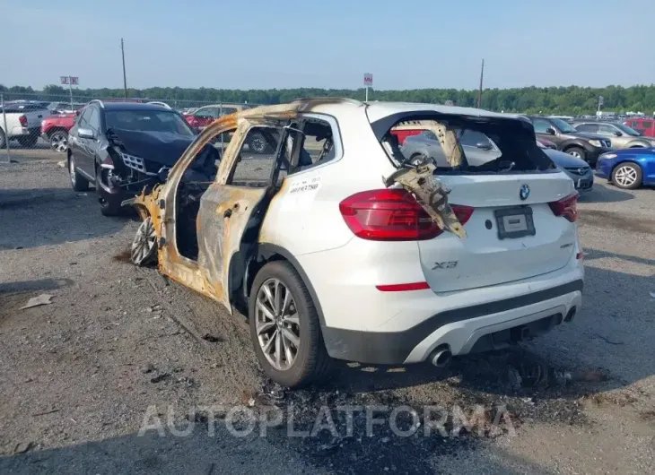 BMW X3 2019 vin 5UXTR9C54KLP81555 from auto auction Iaai