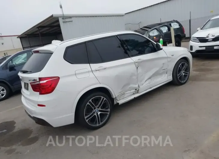 BMW X3 2017 vin 5UXWZ7C35H0X43357 from auto auction Iaai