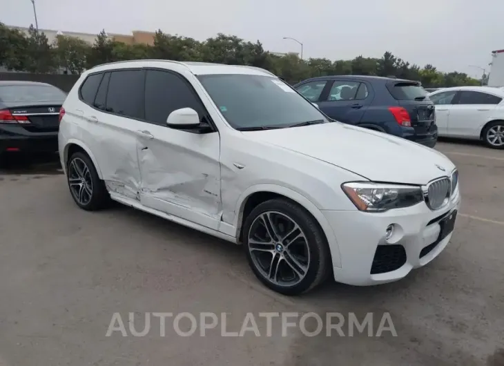 BMW X3 2017 vin 5UXWZ7C35H0X43357 from auto auction Iaai