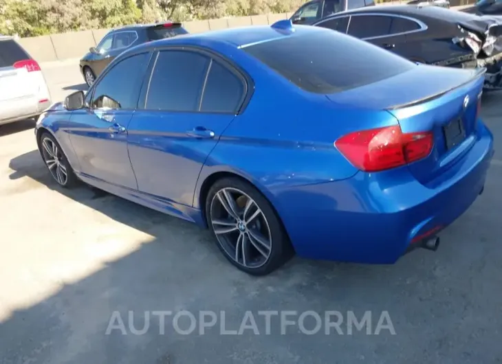 BMW 335I 2015 vin WBA3A9C5XFKW74883 from auto auction Iaai