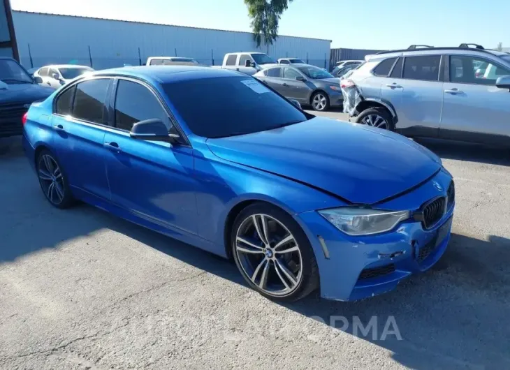 BMW 335I 2015 vin WBA3A9C5XFKW74883 from auto auction Iaai