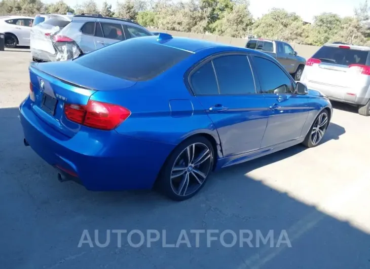 BMW 335I 2015 vin WBA3A9C5XFKW74883 from auto auction Iaai