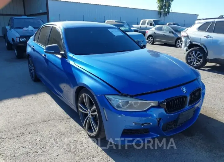 BMW 335I 2015 vin WBA3A9C5XFKW74883 from auto auction Iaai