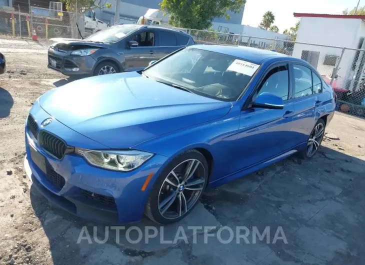 BMW 335I 2015 vin WBA3A9G55FNT09052 from auto auction Iaai