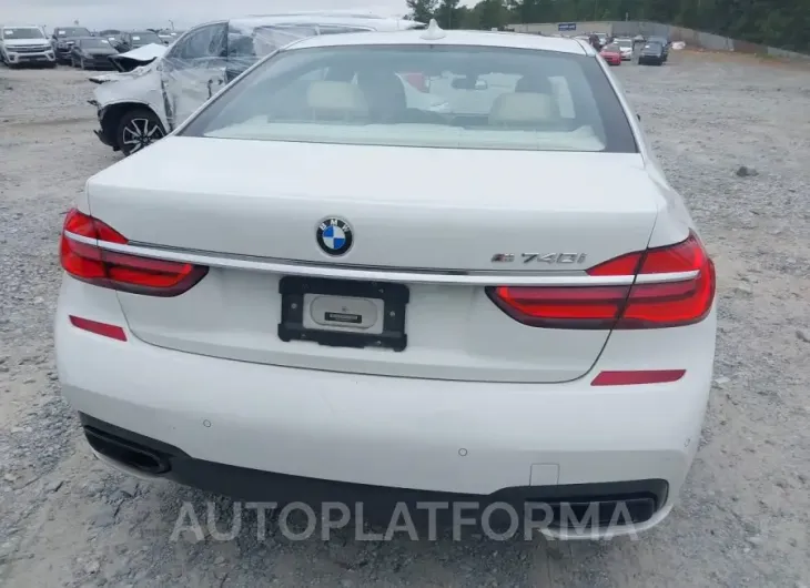 BMW 740I 2018 vin WBA7E2C52JG741744 from auto auction Iaai