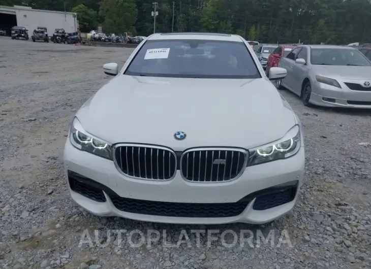 BMW 740I 2018 vin WBA7E2C52JG741744 from auto auction Iaai