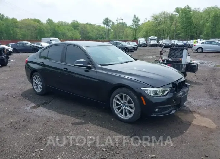 BMW 320I 2018 vin WBA8A3C51JA489512 from auto auction Iaai