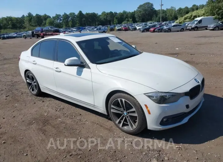 BMW 328D 2018 vin WBA8E5C53JA507539 from auto auction Iaai