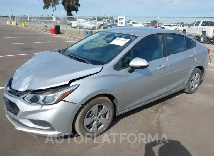 CHEVROLET CRUZE 2016 vin 1G1BC5SM3G7308710 from auto auction Iaai