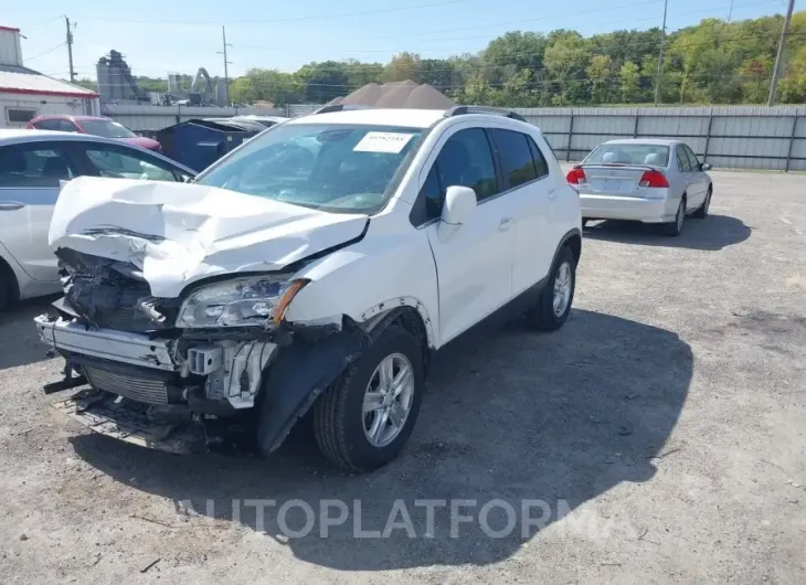 CHEVROLET TRAX 2015 vin 3GNCJRSB6FL221652 from auto auction Iaai