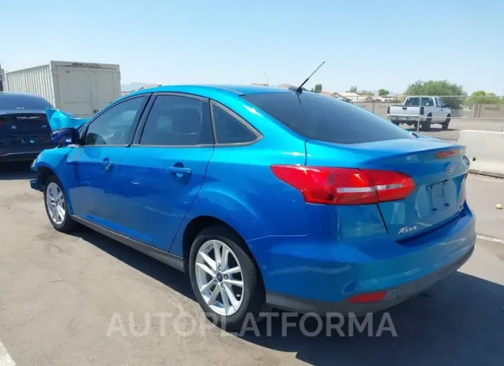 FORD FOCUS 2016 vin 1FADP3F20GL372735 from auto auction Iaai