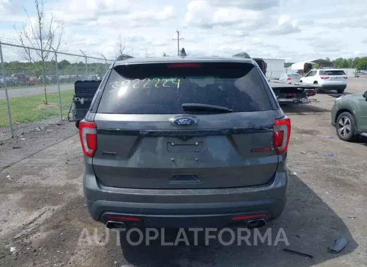 FORD EXPLORER 2016 vin 1FM5K8GT2GGC28822 from auto auction Iaai