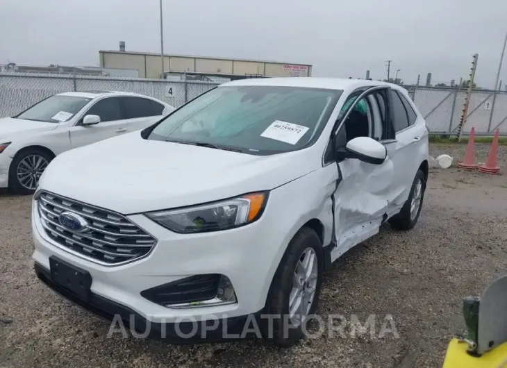 FORD EDGE 2022 vin 2FMPK4J97NBA91735 from auto auction Iaai