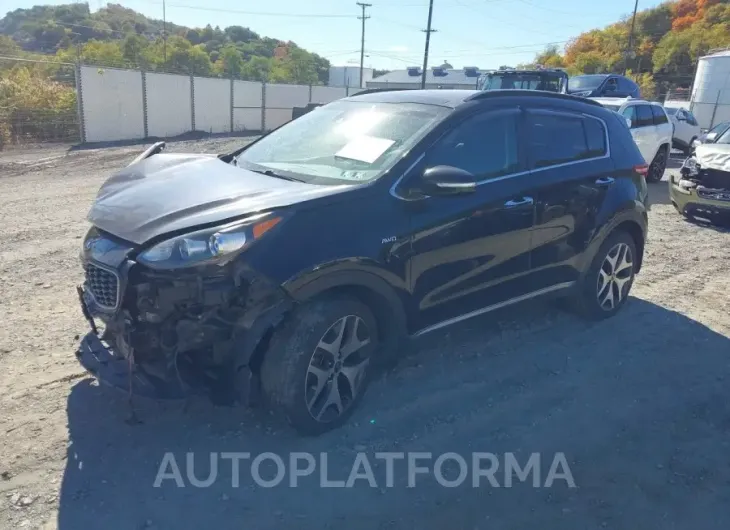 KIA SPORTAGE 2019 vin KNDPRCA62K7509669 from auto auction Iaai