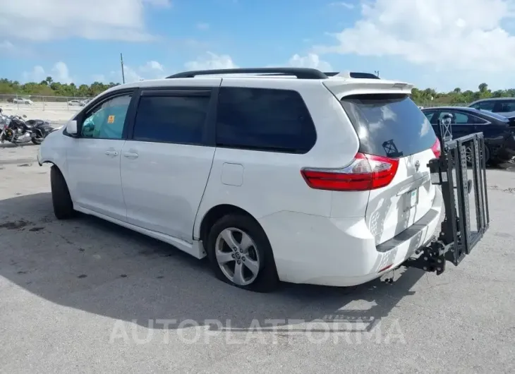 TOYOTA SIENNA 2020 vin 5TDKZ3DC0LS071432 from auto auction Iaai