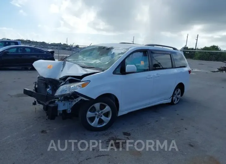 TOYOTA SIENNA 2020 vin 5TDKZ3DC0LS071432 from auto auction Iaai