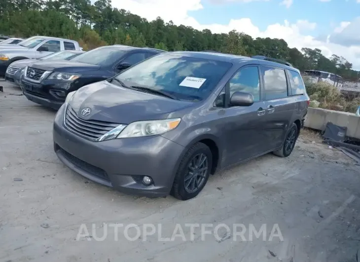 TOYOTA SIENNA 2016 vin 5TDYK3DC1GS747780 from auto auction Iaai