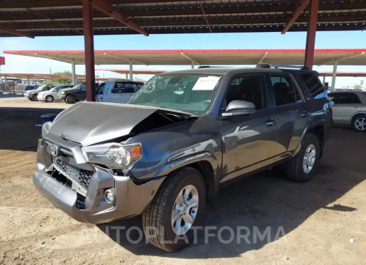 TOYOTA 4RUNNER 2022 vin JTEEU5JR8N5259359 from auto auction Iaai