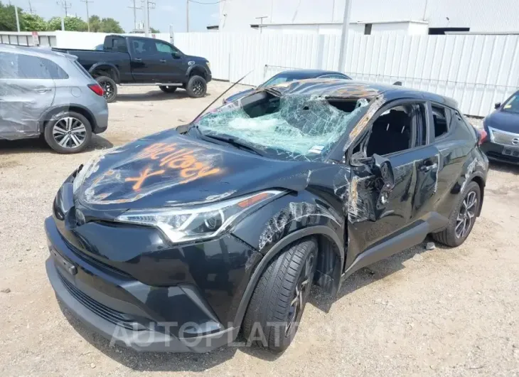 TOYOTA C-HR 2019 vin JTNKHMBX9K1062301 from auto auction Iaai