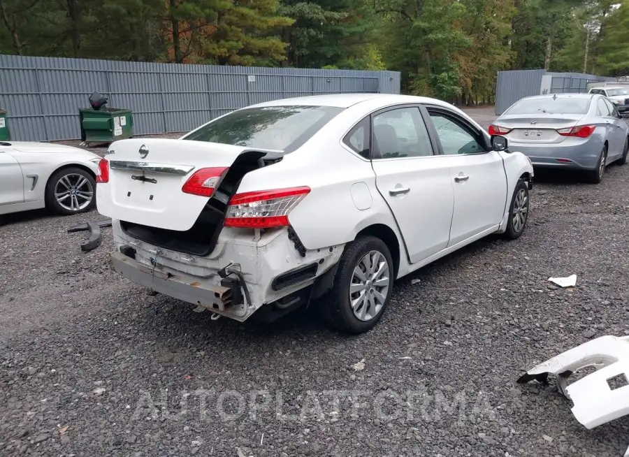 NISSAN SENTRA 2015 vin 3N1AB7AP1FY348958 from auto auction Iaai