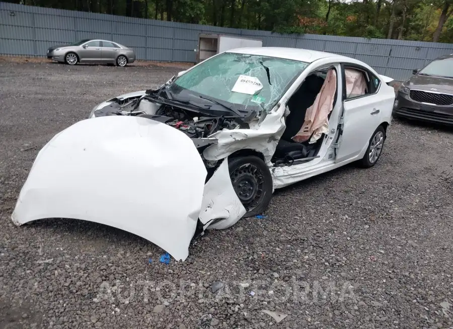 NISSAN SENTRA 2015 vin 3N1AB7AP1FY348958 from auto auction Iaai