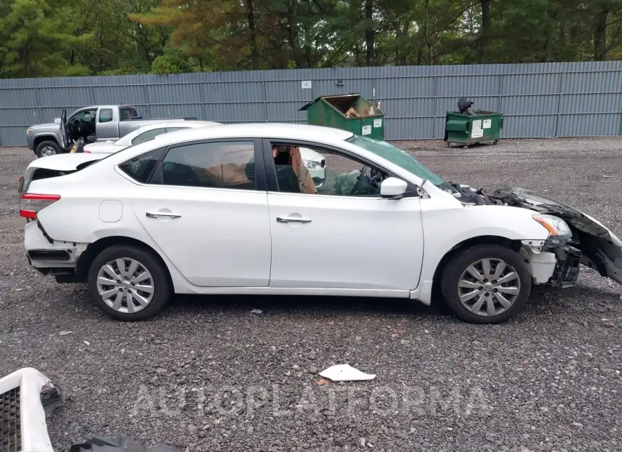 NISSAN SENTRA 2015 vin 3N1AB7AP1FY348958 from auto auction Iaai