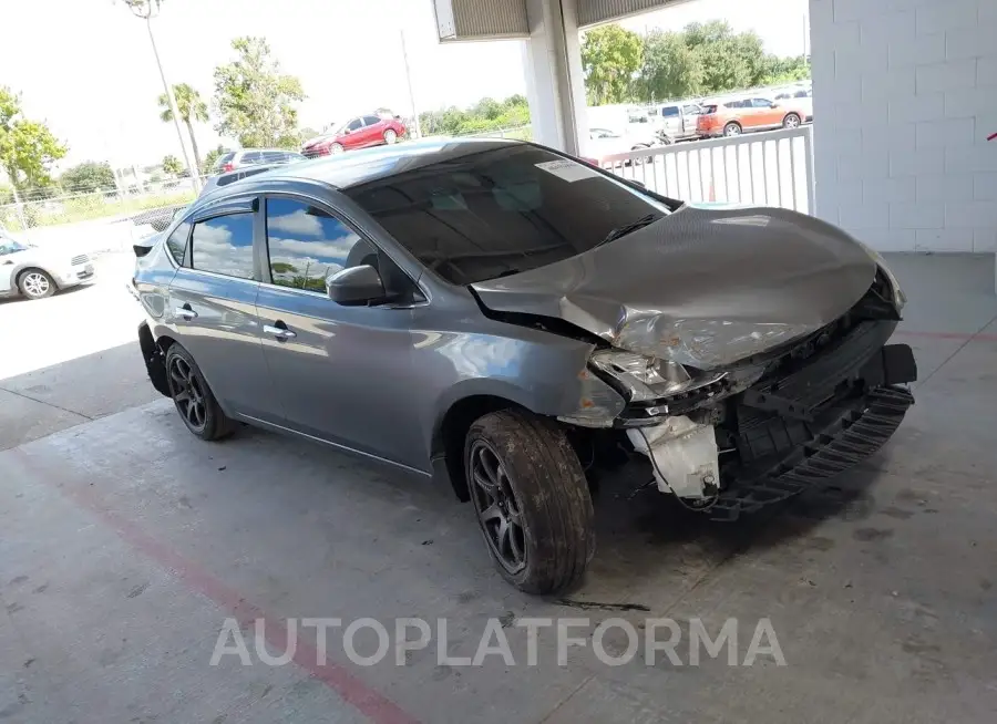 NISSAN SENTRA 2015 vin 3N1AB7AP2FY277978 from auto auction Iaai