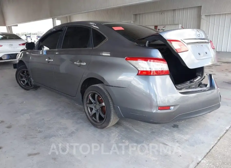 NISSAN SENTRA 2015 vin 3N1AB7AP2FY277978 from auto auction Iaai