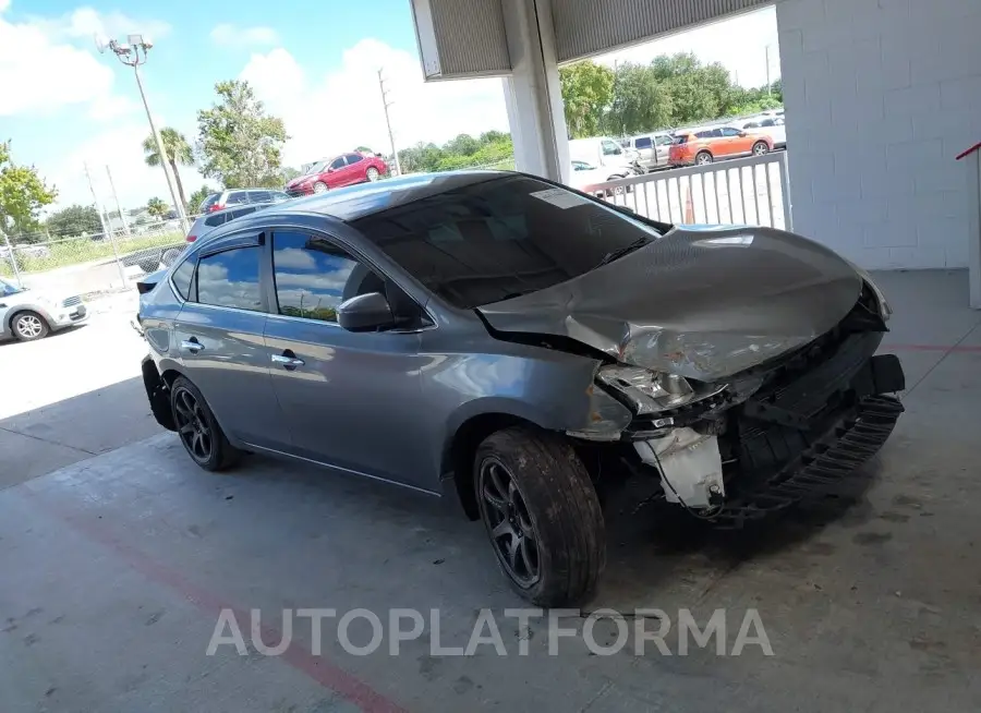 NISSAN SENTRA 2015 vin 3N1AB7AP2FY277978 from auto auction Iaai