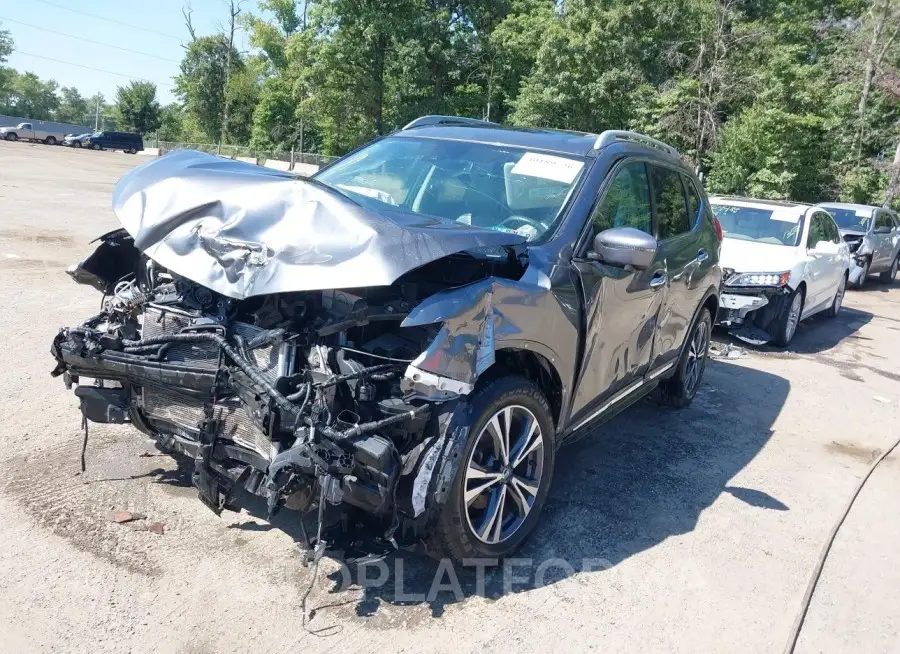 NISSAN ROGUE 2017 vin 5N1AT2MV7HC811698 from auto auction Iaai