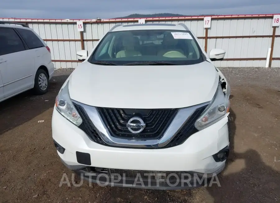 NISSAN MURANO 2017 vin 5N1AZ2MH6HN107392 from auto auction Iaai