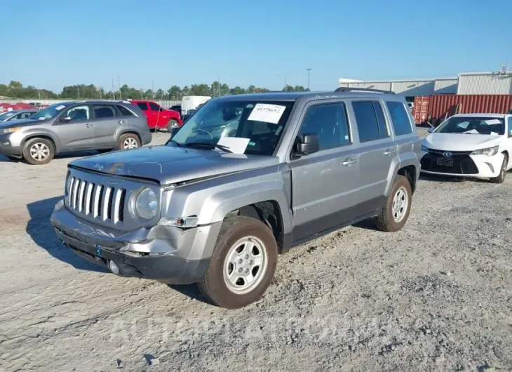 JEEP PATRIOT 2016 vin 1C4NJRBBXGD692177 from auto auction Iaai