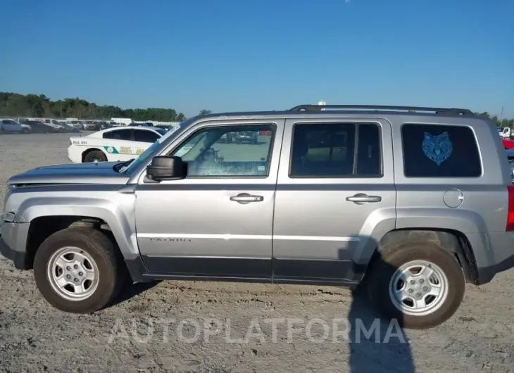 JEEP PATRIOT 2016 vin 1C4NJRBBXGD692177 from auto auction Iaai