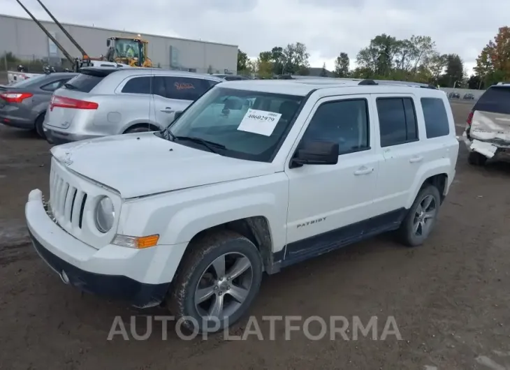 JEEP PATRIOT 2016 vin 1C4NJRFB2GD580967 from auto auction Iaai