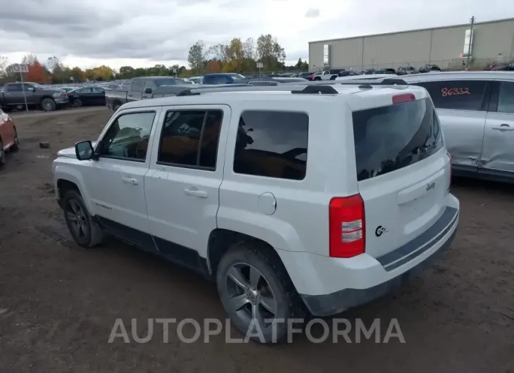 JEEP PATRIOT 2016 vin 1C4NJRFB2GD580967 from auto auction Iaai