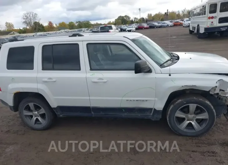 JEEP PATRIOT 2016 vin 1C4NJRFB2GD580967 from auto auction Iaai